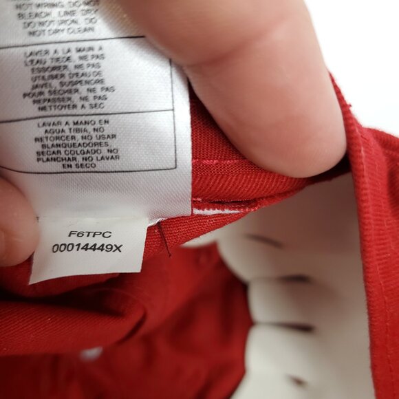 Nike UNLV Red Ball Cap Rebels Las Vegas Hat OS Embroidered UNLV Front - Picture 8 of 10